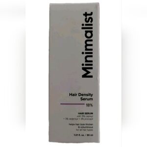 Minimalist Hair Density Serum 18% For Thicker And Voluminous Hair